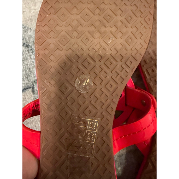 Tory Burch Miller Sandals - Neon Pink - Women’s Size 7 - EUC - Picture 3 of 6